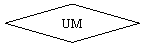 Блок-схема: решение: UM