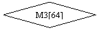 Блок-схема: решение: M3[64]